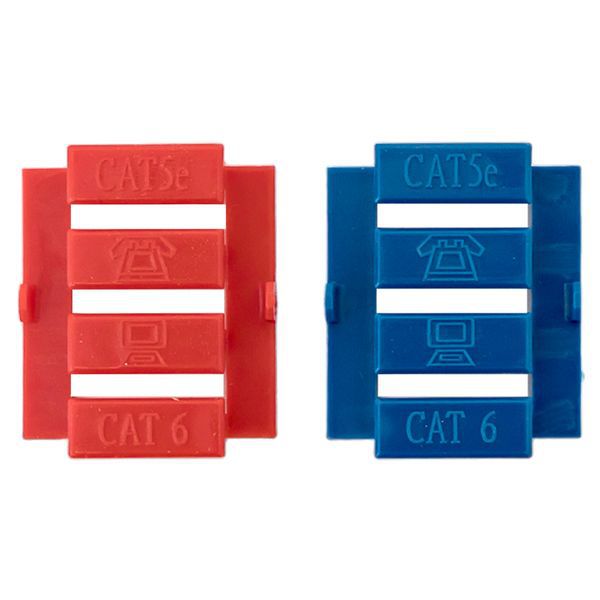  Вставка розеточная 45х22.5мм формат Mosaic на 1 модуль Keystone защ. шторки с маркером бел. TERACOM PRO EKF TRP-INS-MOS-1M1P-WH фото в каталоге от BTSprom.by