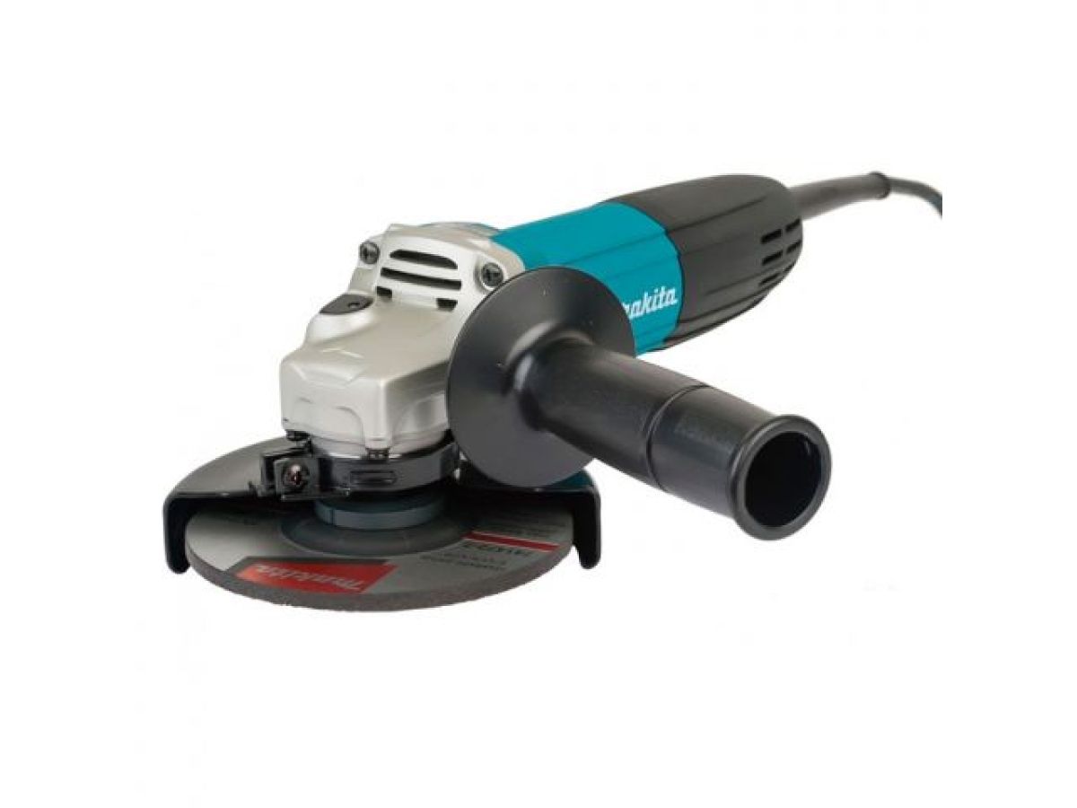 одноручная углошлифмашина makita ga 5030rx8 в кор.+ 5 отрезных кругов (720 вт, диск 125х22 мм., без регул. об. + 5 отрез. дисков) ga5030rx8 от BTSprom.by