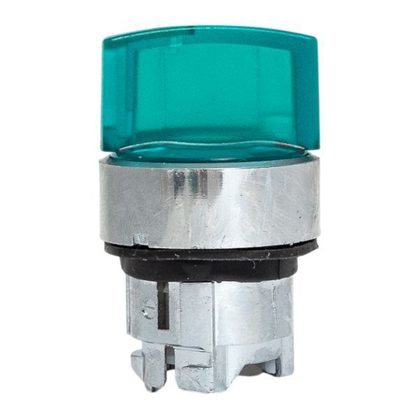  Механизм переключателя исполнительный XB4 IP65 на 2 положения с фиксацией с подсветкой с короткой ручкой зел. EKF XB4BD2FL-G-65 фото в каталоге от BTSprom.by