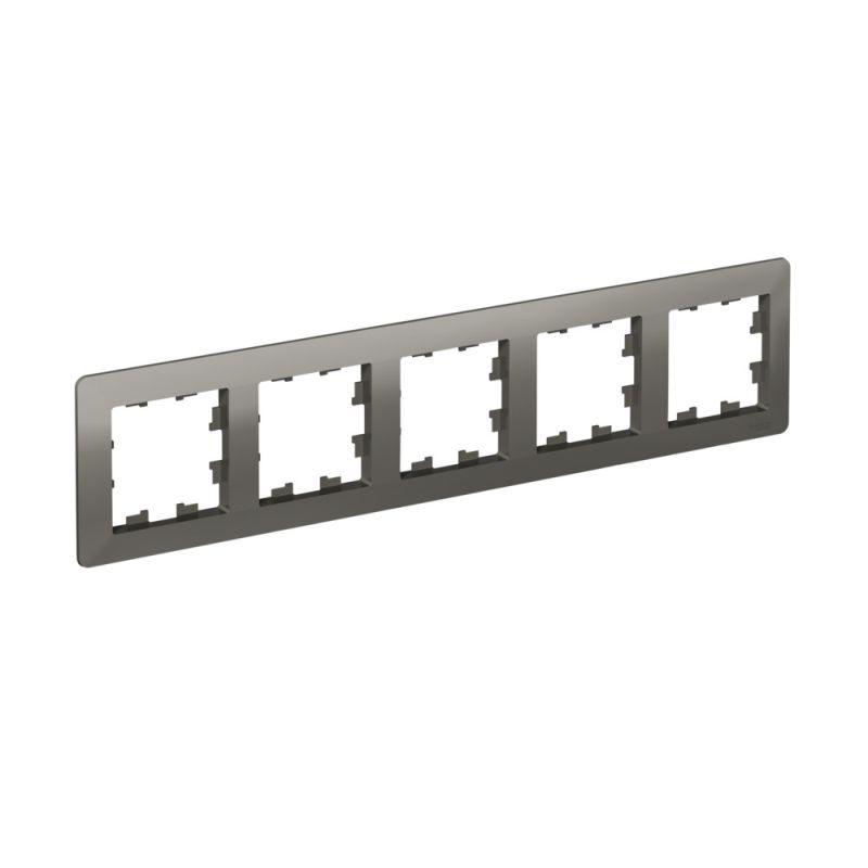 рамка 5-м atlasdesign air сталь/дым. черн. se atn220905 от BTSprom.by