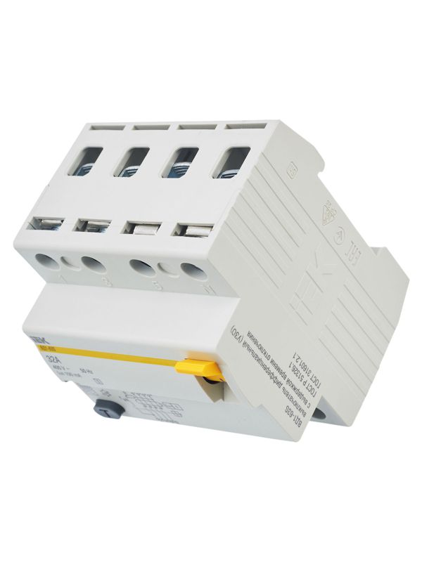  Выключатель дифференциального тока (УЗО) 4п 32А 100мА тип AC ВД1-63S KARAT IEK MDV12-4-032-100 фото в каталоге от BTSprom.by