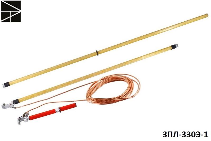 заземление переносное для воздушных линий зпл-330э-1 шб сечение 25мм с протоколом испытаний электро трейд et-z186-sb-25-p от BTSprom.by