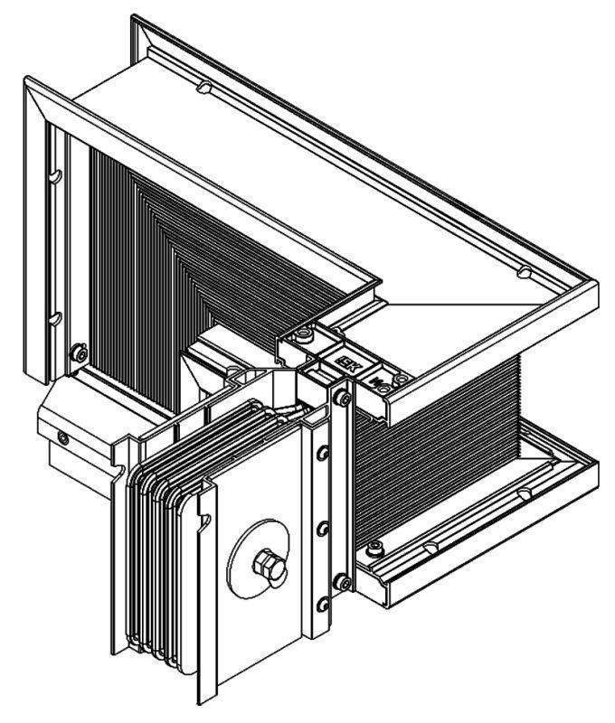 секция z-образ. лев. вниз 1250а al 3l+n+1/2pe ip55 тран. iek lb-1250a5-35-f-zld от BTSprom.by