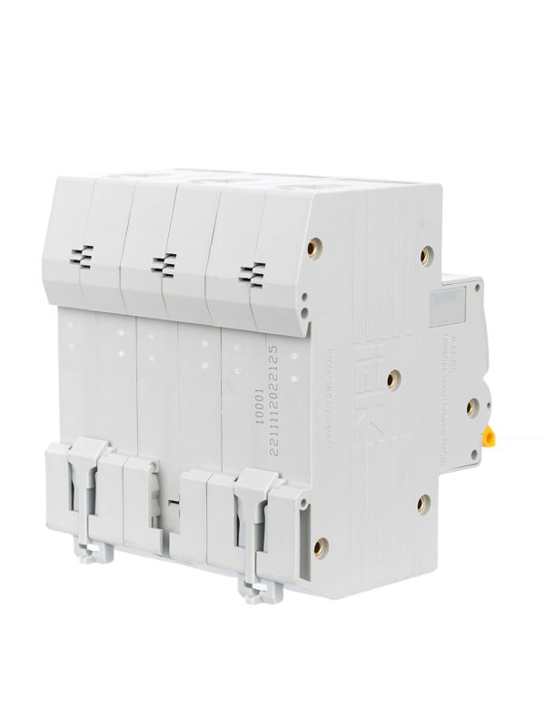  Выключатель автоматический модульный 3п C 125А 15кА ВА47-150 KARAT IEK MVA50-3-125-C фото в каталоге от BTSprom.by