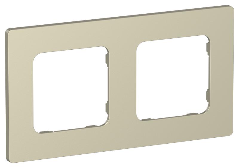 рамка 2-м сп flite ру-2-к-флш шампань iek fi-m22-32-20-k37 от BTSprom.by