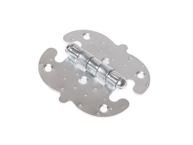 петля 90 мм фигурная, белый цинк starfix smp-77757-1 от BTSprom.by