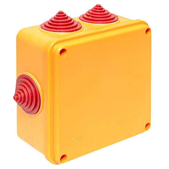 коробка огнестойкая e90 100х100х50мм 3п с клеммником 1.5-10кв.мм ip55 ekf plc-kmrf-100-3-10 от BTSprom.by