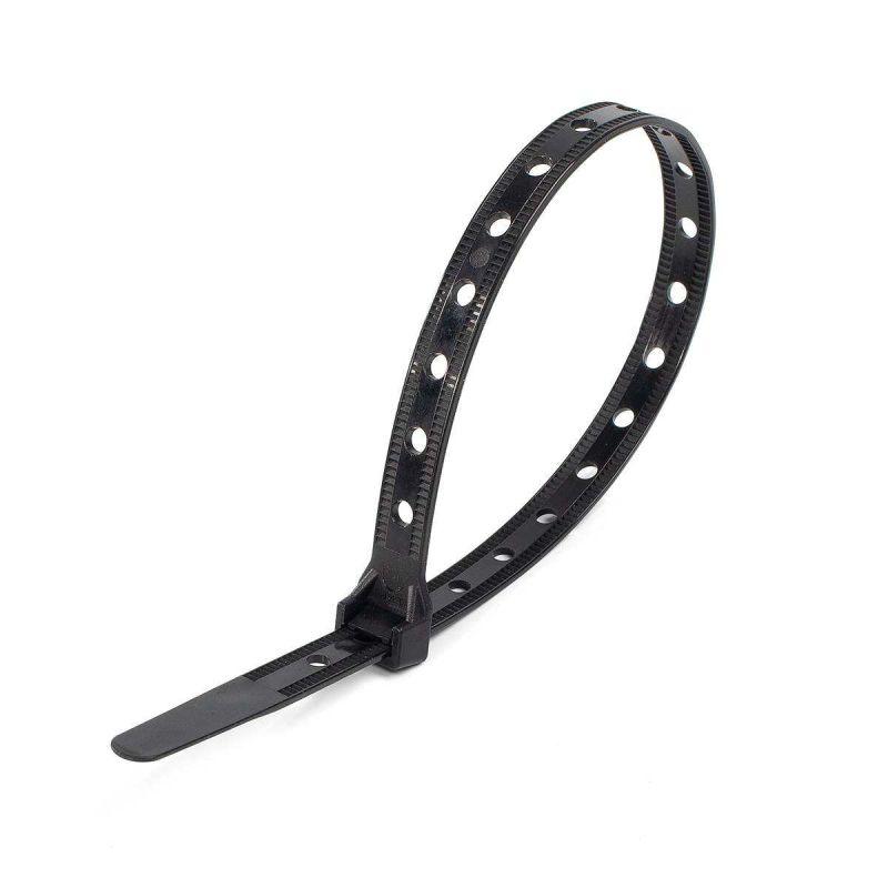 хомут нейлоновый ксо"multihole" 10х200 черн. (уп.100шт) fortisflex 81156 от BTSprom.by