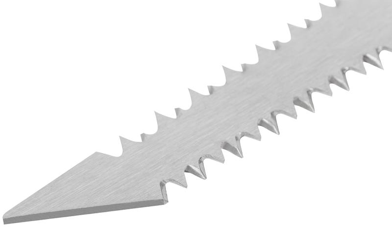  Ножовка ручная узкая для гипсокартона прорезиненная ручка 170мм MOS 15374М фото в каталоге от BTSprom.by