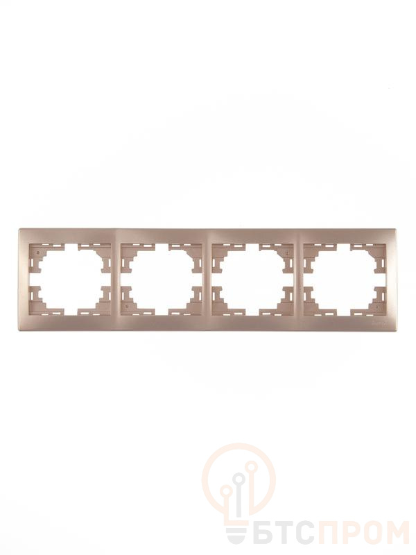 Рамка 4-м Mira горизонт. свет. корич. LEZARD 701-3100-149 фото в каталоге от BTSprom.by  Рамка 4-м Mira горизонт. свет. корич. LEZARD 701-3100-149 фото в каталоге от BTSprom.by