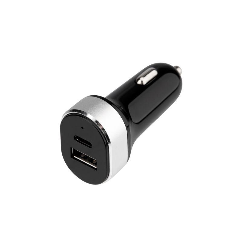  Автозарядка в прикуриватель АЗУ USB-A+USB-C 3.1А черн. Rexant 18-2226 фото в каталоге от BTSprom.by