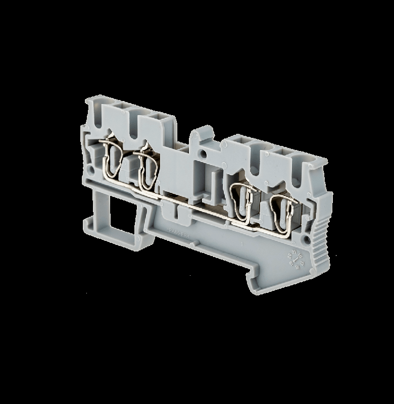 клемма mts-fo2.5 пружинная четырехпроводная 2.5кв.мм сер. овен 88309 от BTSprom.by