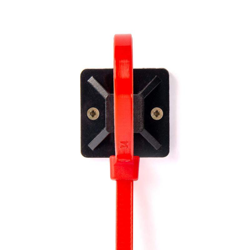  Площадка самоклеящаяся ПМС 25х25 черн. (уп.100шт) Fortisflex 63095 фото в каталоге от BTSprom.by