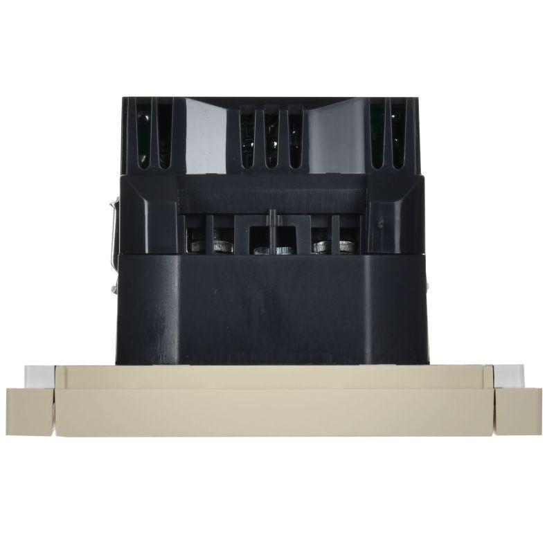  Розетка FORTE&PIANO FP447 16А USB A+C 18Вт с заземл. защ. шторки винт. крепл. ваниль IEK FP-R14-16-U22-018-K10 фото в каталоге от BTSprom.by