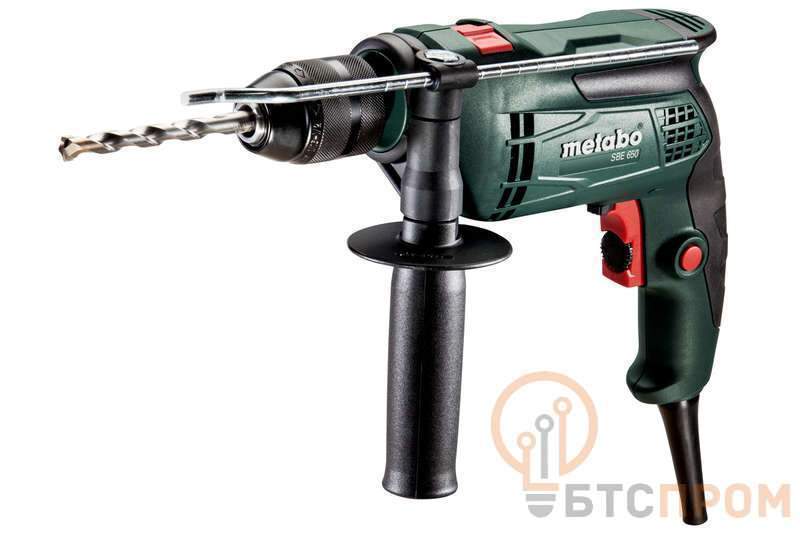  Дрель ударная SBE 650 650Вт БЗП картон Metabo 600742850 фото в каталоге от BTSprom.by