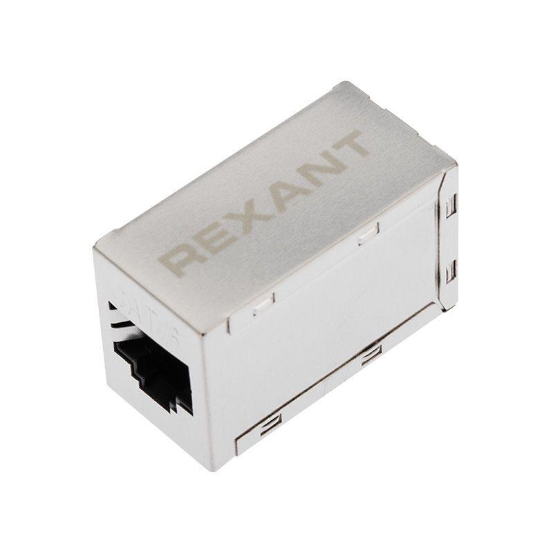 адаптер проходной rj45 (8p8c) кат.6 ftp экранир. (гнездо-гнездо) rexant 03-0109 от BTSprom.by