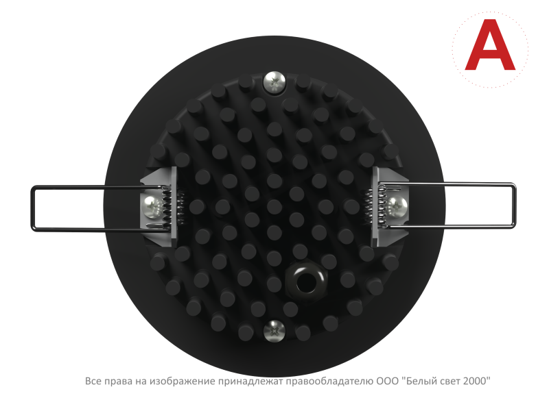  Светильник аварийный BS-ARUNA-83-L1-INEXI2 IP40 Black Белый Свет a31865 фото в каталоге от BTSprom.by