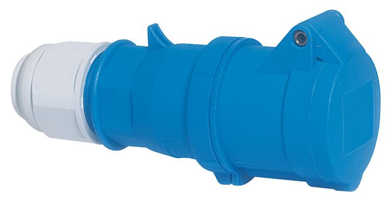розетка кабельная 16а 3п 2p+pe 6ч 230в ip44 quick-connect bals 3126 от BTSprom.by