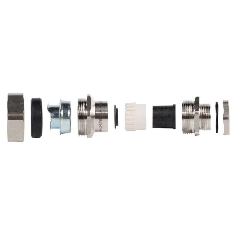  Ввод кабельный для металлорукава ВК-М25(13-18мм)-МР25 (INOX) (уп.10шт) Fortisflex 88170 фото в каталоге от BTSprom.by