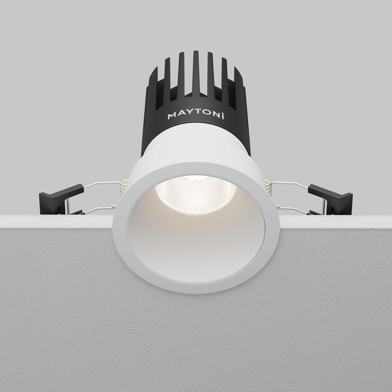  Светильник Dip 15Вт 4000К 50град. встраив. Maytoni DL118-15W-4K-W фото в каталоге от BTSprom.by