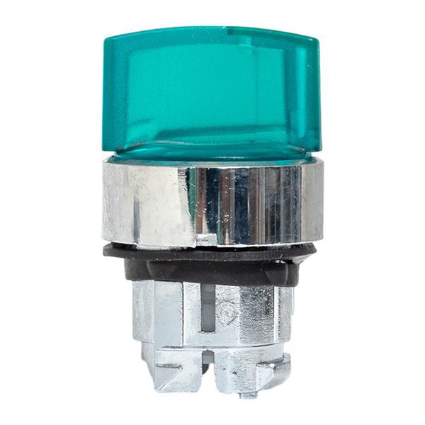  Механизм переключателя исполнительный XB4 IP65 на 3 положения с фиксацией с подсветкой с короткой ручкой зел. EKF XB4BD3FL-G-65 фото в каталоге от BTSprom.by