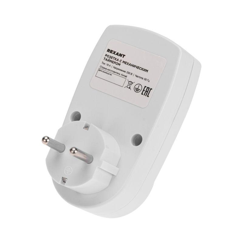  Розетка с механическим таймером RX-21 Rexant 11-6001 фото в каталоге от BTSprom.by