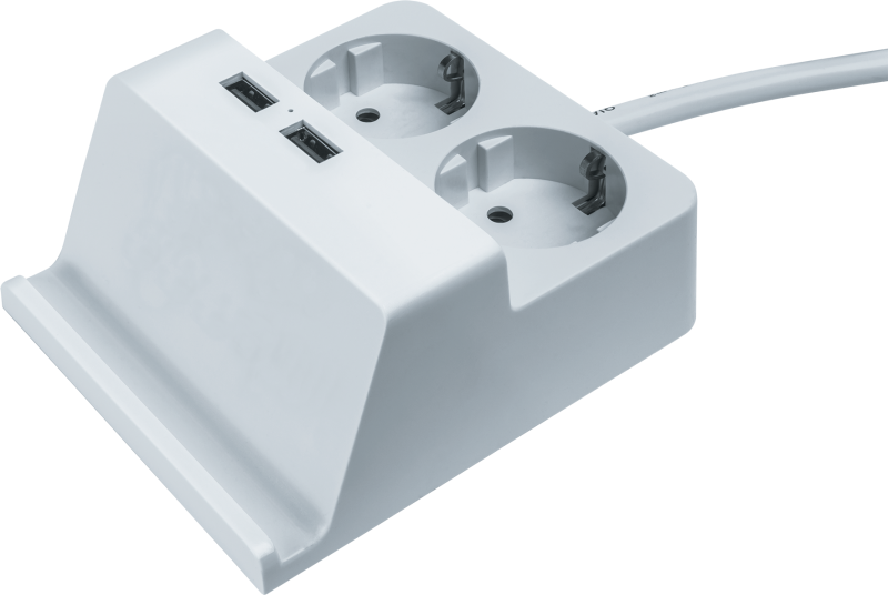 удлинитель 2х1.5м с заземл. 16а ip20 61 457 npe-usb03-02-150-e-3х1 2хusb 2.1а navigator 61457 от BTSprom.by