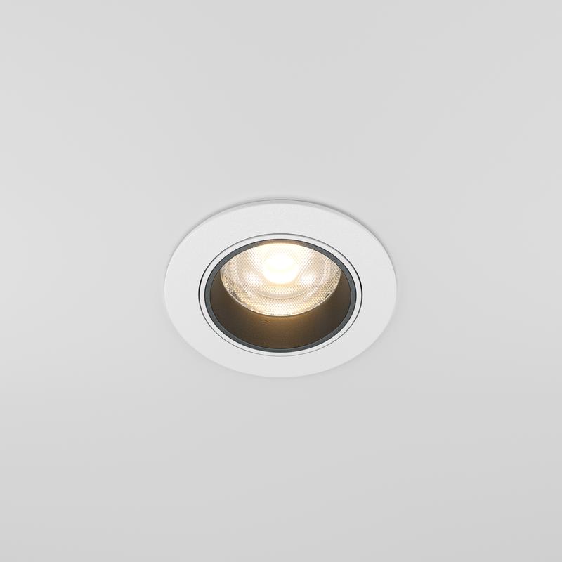  Светильник FOCUS LED 12Вт 3000К 60град. встраив. Maytoni DL125-L12-3K-W фото в каталоге от BTSprom.by