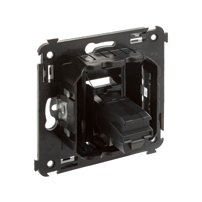  Розетка USB 3.0 1-м СП Avanti "Черный матовый" тип А-А DKC 4412303 фото в каталоге от BTSprom.by