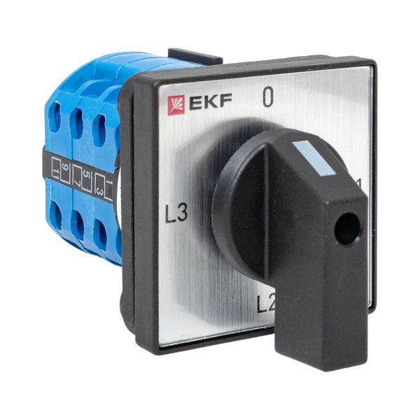 переключатель кулачковый пк-1-94 4п 10а для амперметра ekf pk-1-94-10 от BTSprom.by