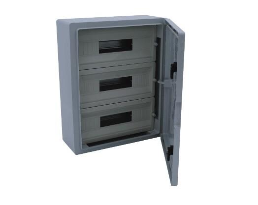 корпус щита распределительного 500х600х220мм din-рейки 66m (3х22) навесной пластик cetinkaya pano cp5108 от BTSprom.by