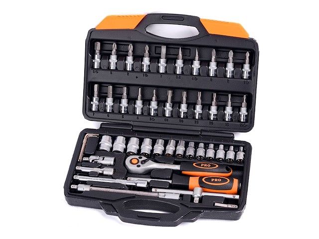 набор головок и бит 46пр. 1/4" pro startul (pro-046) pro-046 от BTSprom.by