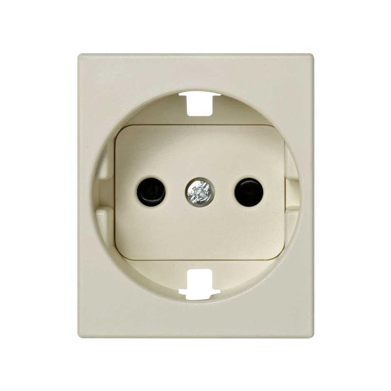 накладка розетки simon82 с защ. шторками сл. кость 82041-51 от BTSprom.by