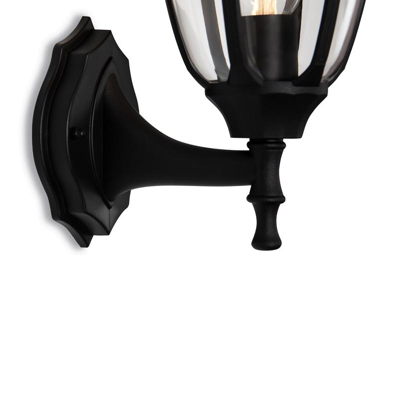  Светильник Frak 1х13Вт E27 IP44 бра настен. Voltega VGL7305WL-01B фото в каталоге от BTSprom.by