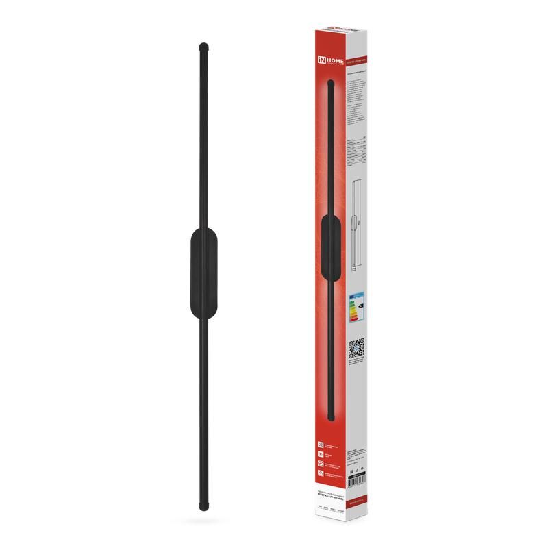светильник светодиодный estetika luv-80c-40bl 15вт 4000к 1050лм 230в 800х50х25 черн. in home 4690612054827 от BTSprom.by