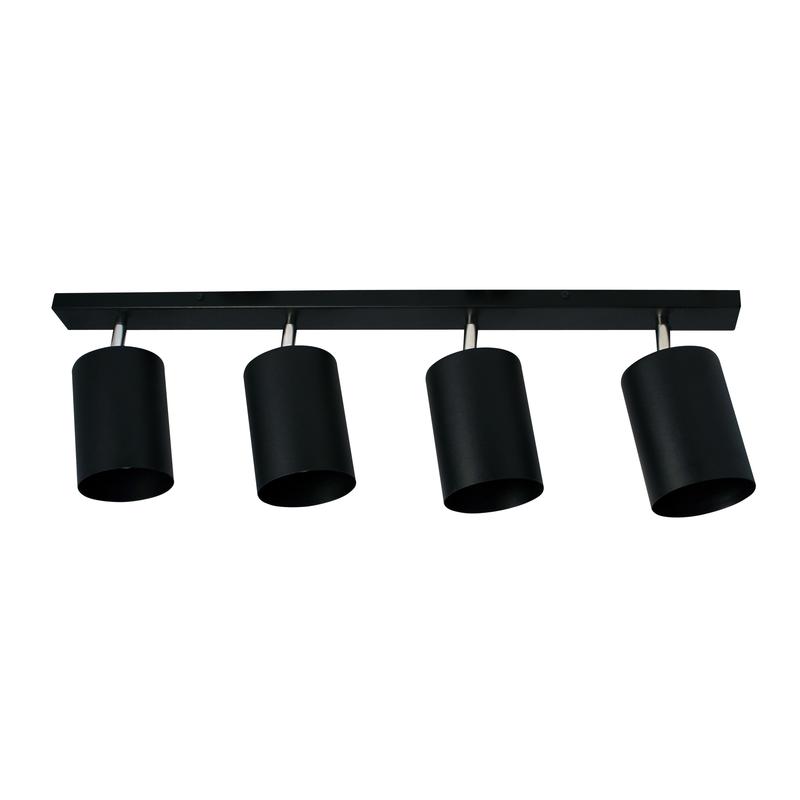 светильник "спот" нпб 01-4х60-513 черн.матов./черн. иу элетех 1005404521 от BTSprom.by