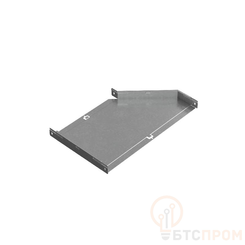 Переходник для лотка левый 50х400-600 сталь 1мм "ПЛЮС" PDplus50-400-600-L КМ PL0715 фото в каталоге от BTSprom.by Переходник для лотка левый 50х400-600 сталь 1мм "ПЛЮС" PDplus50-400-600-L КМ PL0715 фото в каталоге от BTSprom.by