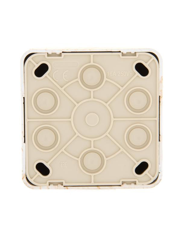  Розетка телевизионная проходная TV 1-м ОП Viola беленый дуб LEZARD 751-5200-129 фото в каталоге от BTSprom.by