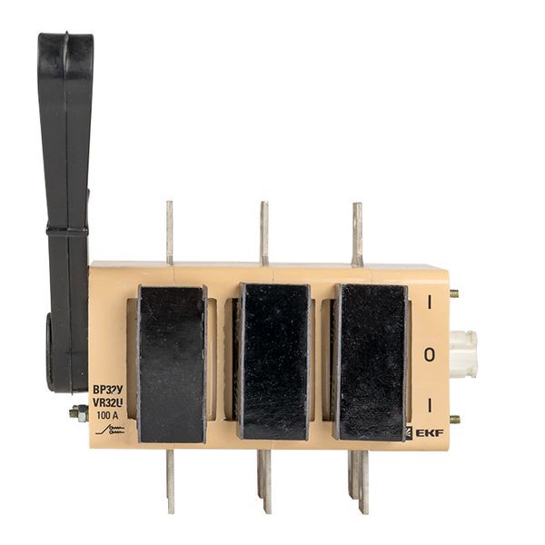  Выключатель-разъединитель ВР32У-31А71220 100А 2 напр. с дугогасит. камерами несъемная лев./прав. рукоятка MAXima EKF uvr32-31a71220 фото в каталоге от BTSprom.by