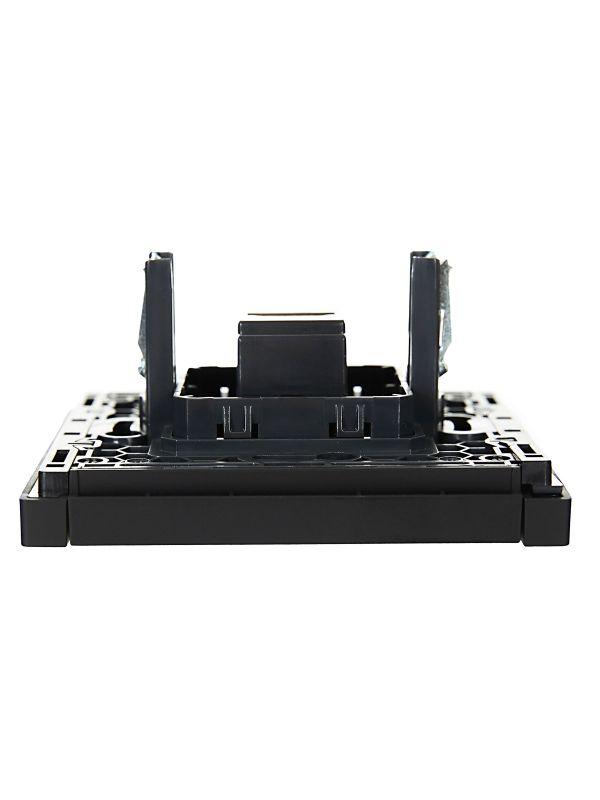  Розетка HDMI FORTE&PIANO FP140 черн. IEK FP-H10-K02 фото в каталоге от BTSprom.by