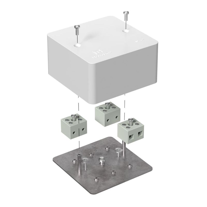 коробка огнестойкая для кабель-канала 40-0460-fr6.0-6 е15-е120 85х85х45 промрукав 40-0460-fr6.0-6 от BTSprom.by