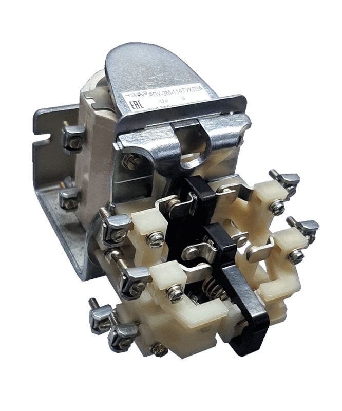 реле промежуточное рпу-3м-114тухл3а 110в dс под винт 16а 2з+2р ip00 электротехник et014243 от BTSprom.by