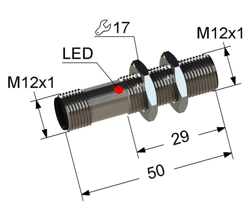выключатель бесконтактный ps2-12m50-4b11-c4 мега-к a8010-34128538 от BTSprom.by