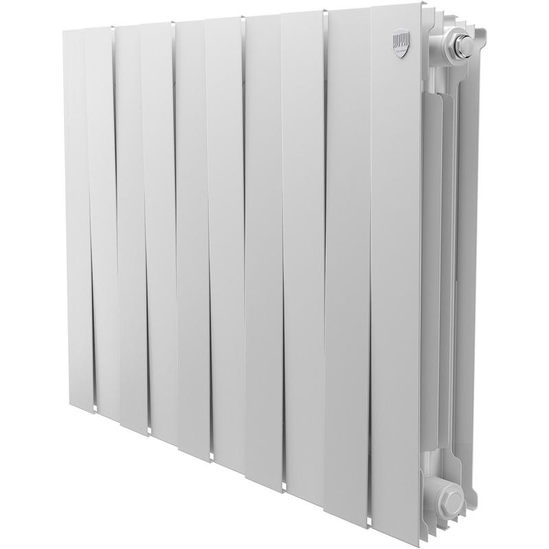радиатор биметал. pianoforte 500 new/bianco traffico 10 секц. royal thermo нс-1176322 от BTSprom.by