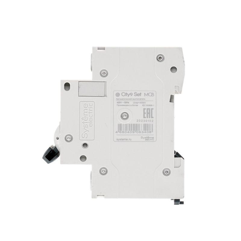  Выключатель автоматический модульный 4п B 50А 4.5кА City9 Set 400В SE C9F14450 фото в каталоге от BTSprom.by