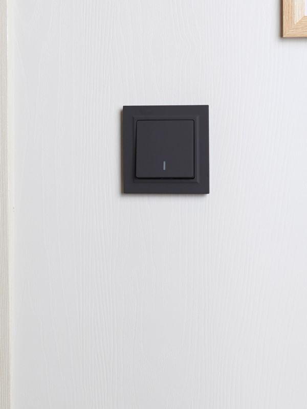  Рамка 1-м IP44 BRITE РУ-1-БрГ-44 графит IEK BR-M12-44-K53 фото в каталоге от BTSprom.by