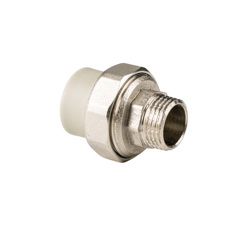 муфта комбинированная разъемная "американка" ppr наружн. резьба 63х2 сер. rtp 15815 от BTSprom.by