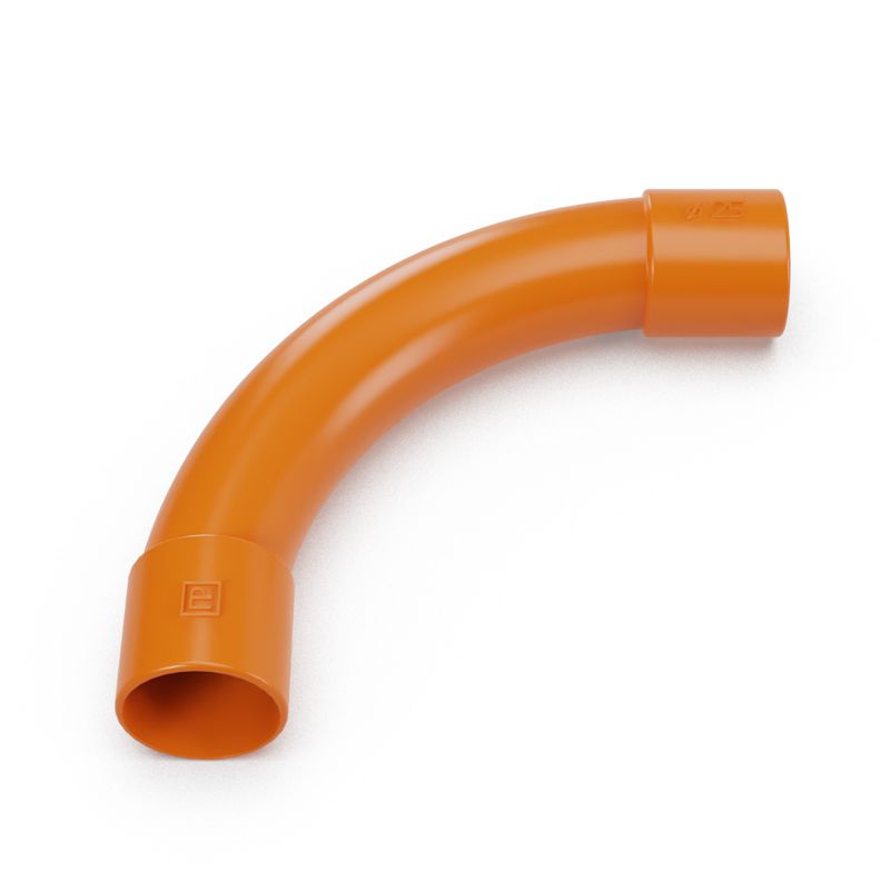 соединитель угловой d25мм оранж. (уп.30шт) промрукав pr13.1182 от BTSprom.by