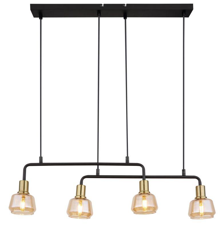 светильник подвесной (подвес) ada 3195-208 4хe14 40вт модерн потолочный rivoli б0055364 от BTSprom.by