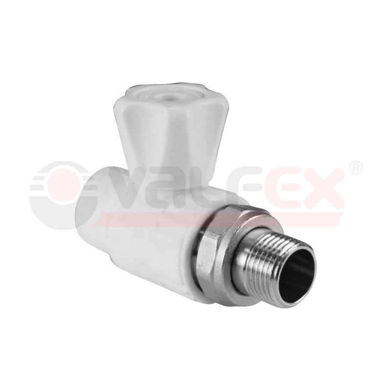 кран шаровой для радиатора прямой 25х1/2дюйм (50/10) valfex 10149125 от BTSprom.by